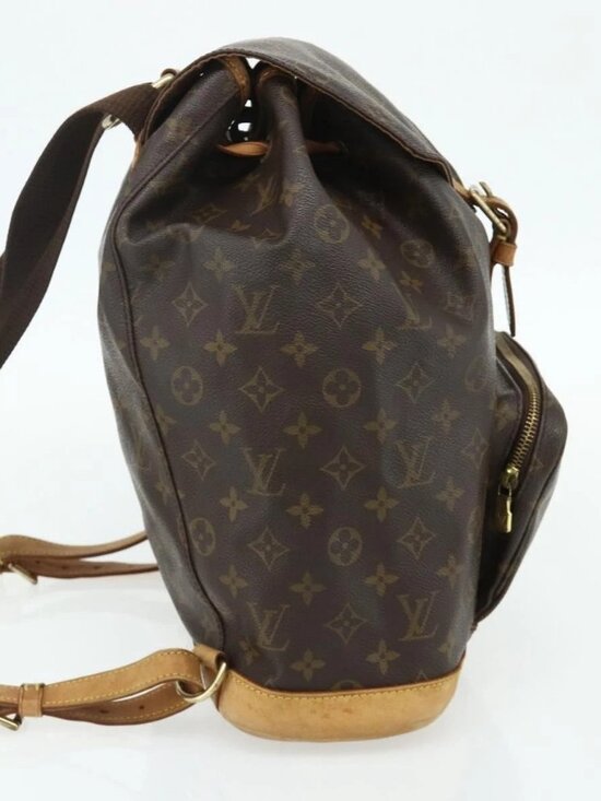 LOUIS VUITTON Monogram Montsouris GM Backpack M51135 LV Auth ep14541